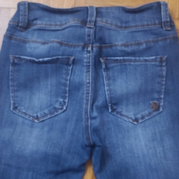 Juniors' Girls Midrise Skinny Jeans, sz 3 - Picture 7 of 9